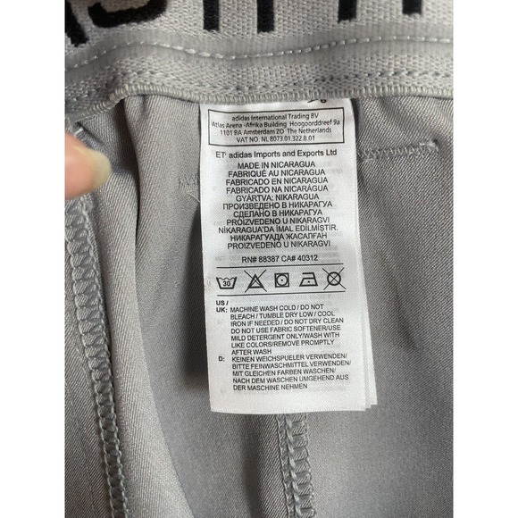 NEW Adidas Softball Pants Unisex Medium Knicker Fast Pitch Grey Baseball - Picture 13 of 16